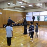 剣道さんへの打ち込み練習