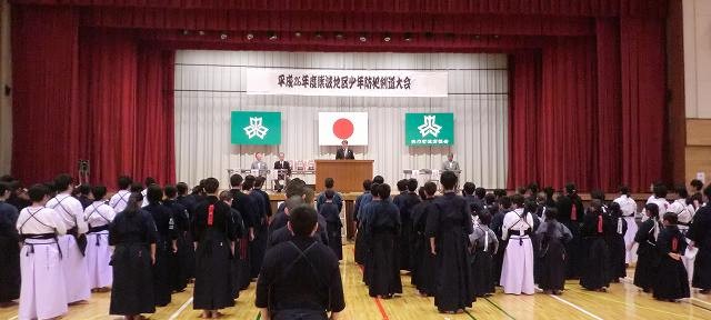 紫波地区少年防犯剣道大会に参加しました